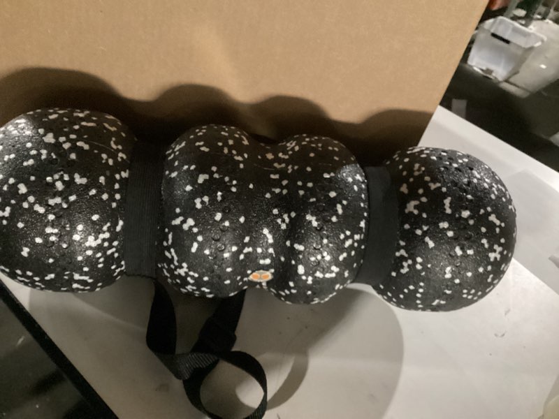 Condition photo showing Good Condition for Rollga Foam Roller LITE - High Density Foam Roller for Back Pain Relief, Deep Tissue Massage & Muscle Recovery. Physical Therapy Exercise Tool for Neck, Back, Legs, & Feet. Yoga & Pilates Roller Black & White