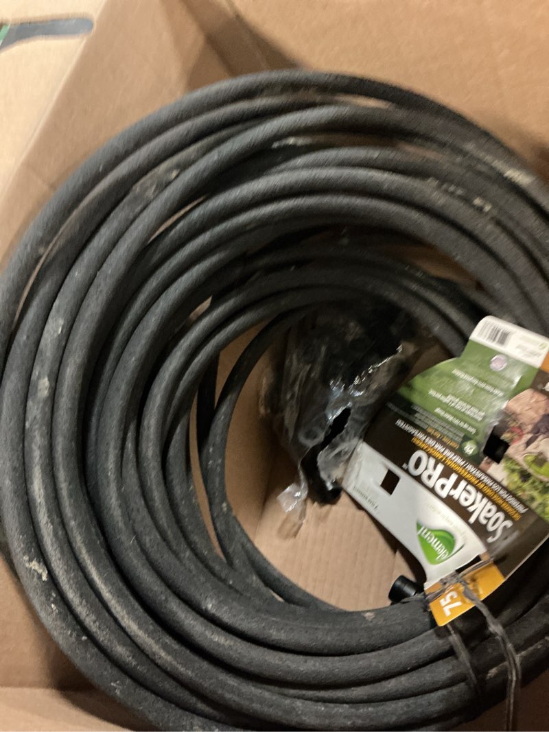 Condition photo showing As Is for swan element soakerpro soaker hose 75 ft
