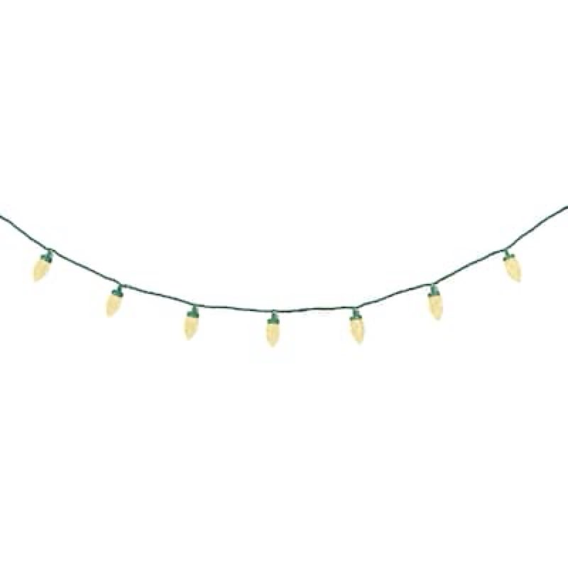 Holiday Living 25 -Count 20-ft White LED Plug-In Christmas String Lights
