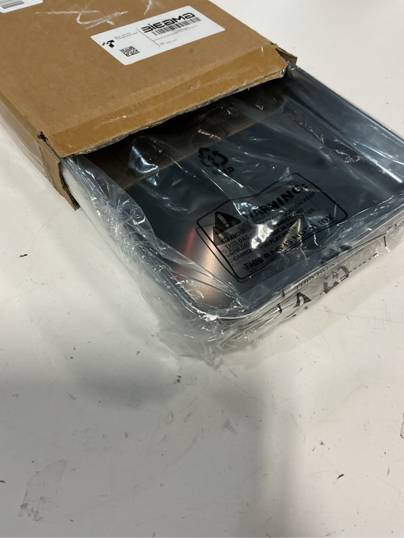 Condition photo showing Good Condition for 6 Pack Stainless Steel Baking Sheet Pans, 10.5" L × 8" W × 1" H Cookie Sheets for Toaster Oven, Rust-Resistant, Dishwasher Safe 6Pack Size 11"×8"