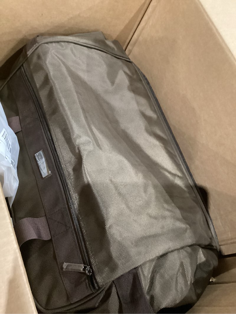 Condition photo showing Good Condition for hanke suitcases with wheels expandable foldable luggage bag suitcase collapsible rolling travel bag duffel bag for men women lightweight suitcases without telescoping handle, coffee coffee upgrade version