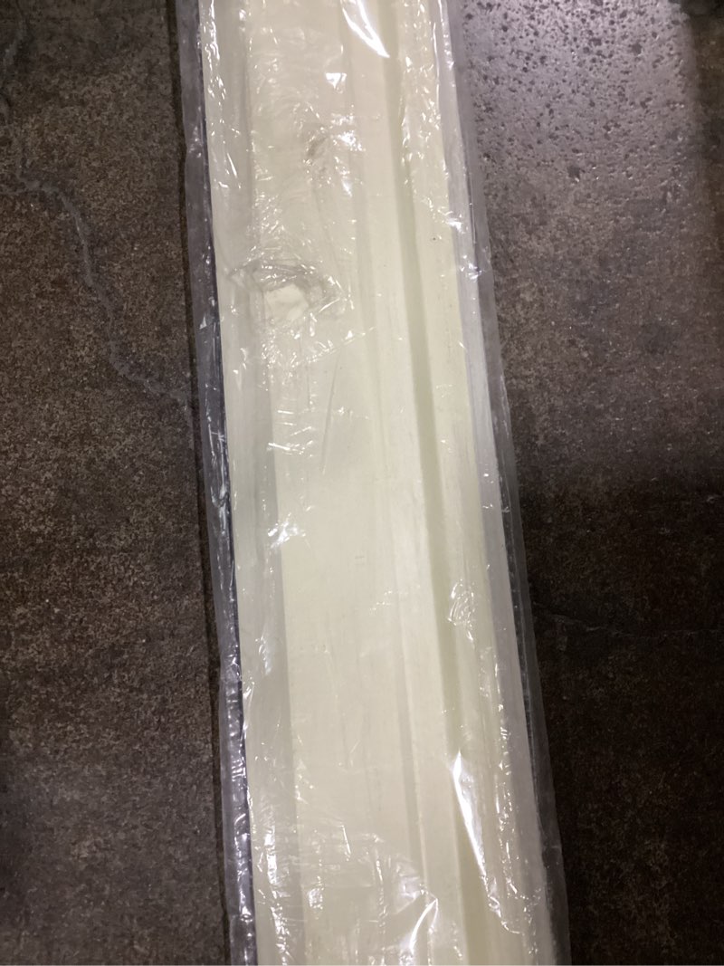 Condition photo showing Good Condition for Endurathane Dentil Crown Moulding, 4 5/8"H x 2 7/8"P x 5 1/2"F x 94 1/2"L, (1 3/8" Repeat), Factory Primed Single
