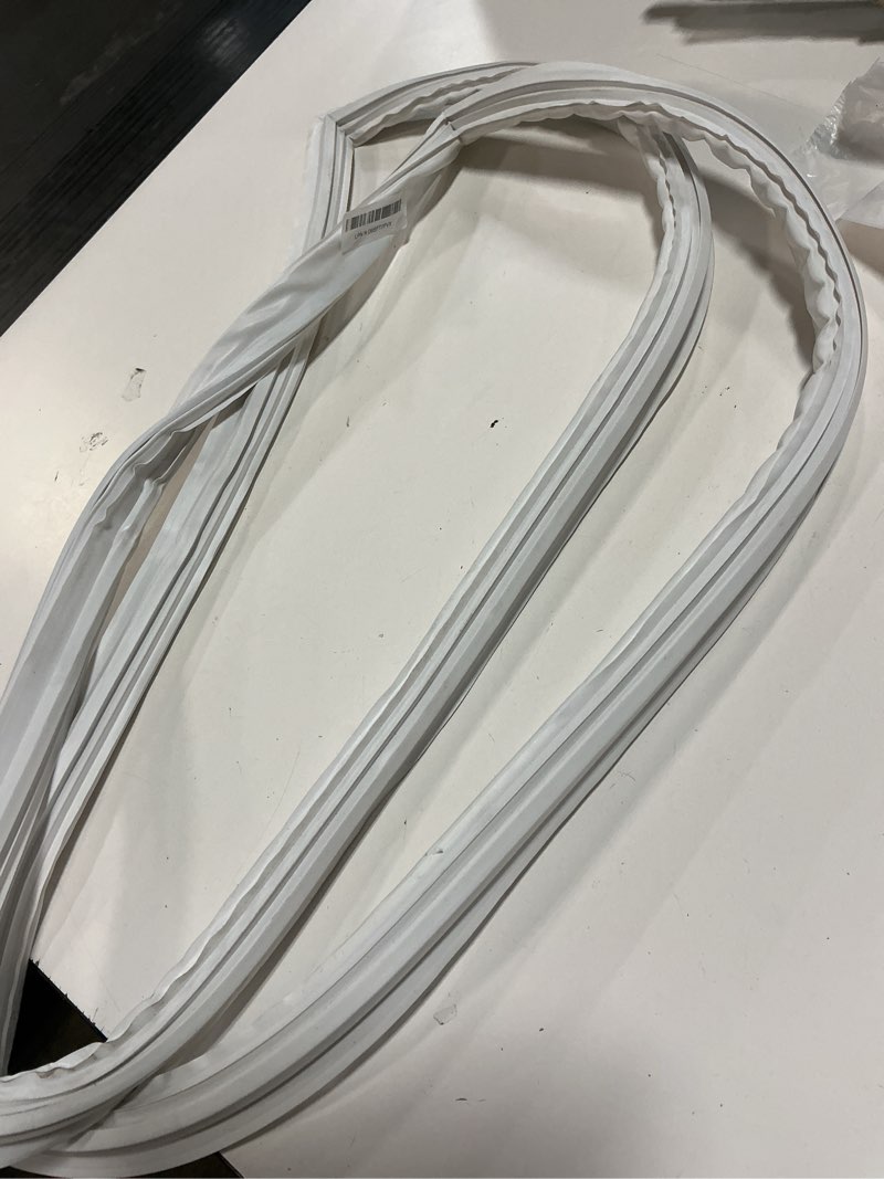 Condition photo showing Good Condition for upgraded wr24x10186 refrigerator door gasket for ge refrigerator door seal gie18ethdrww gie18ethlrww(2 pieces)