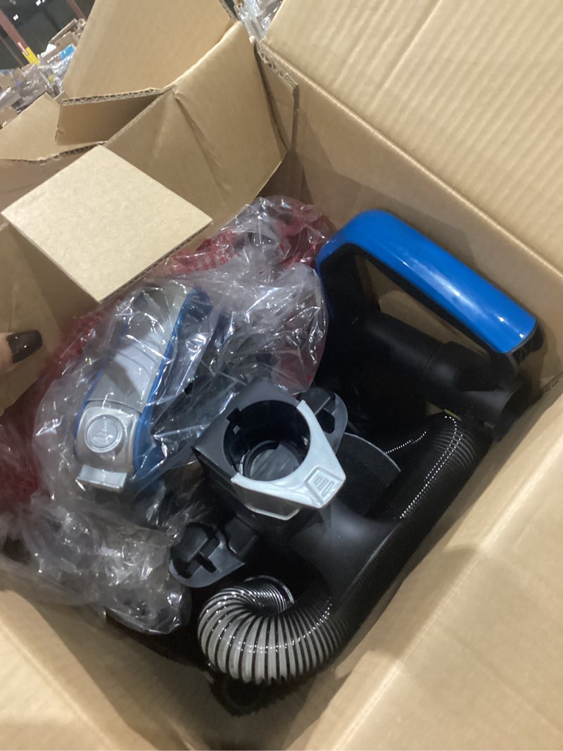 Condition photo showing As Is for eureka airspeed ultra-lightweight compact bagless upright vacuum cleaner, replacement filter, blue (b0923vnpnp)