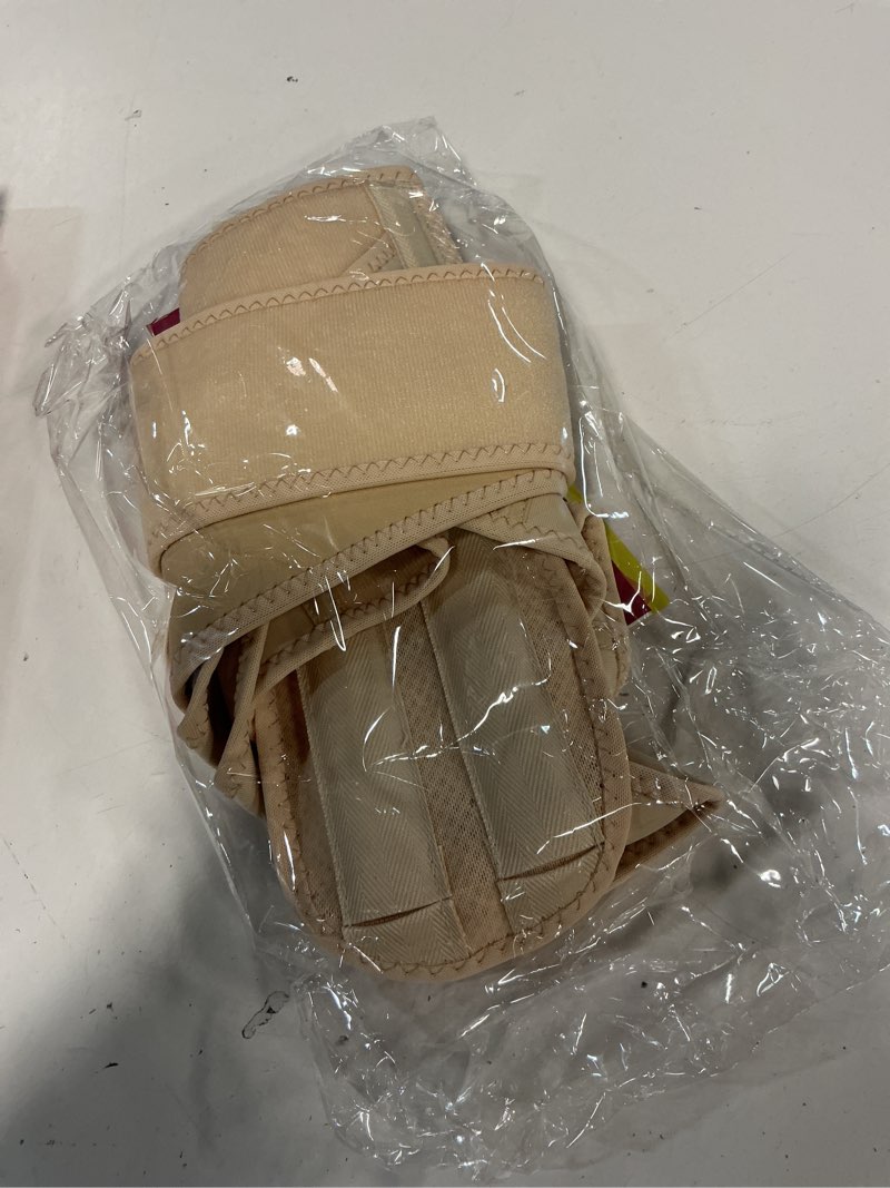 Condition photo showing Good Condition for (Size:M/L)Fit Geno Posture Corrector for Women: Adjustable Lightweight Upper Back Brace for Neck Shoulder & Upper Back Pain Relief - Improve Posture Correct Hunchback Slouching Kyphosis Invisible Under Clothes (M/L Under Bust 32\"-45\") Beige Medium/Large