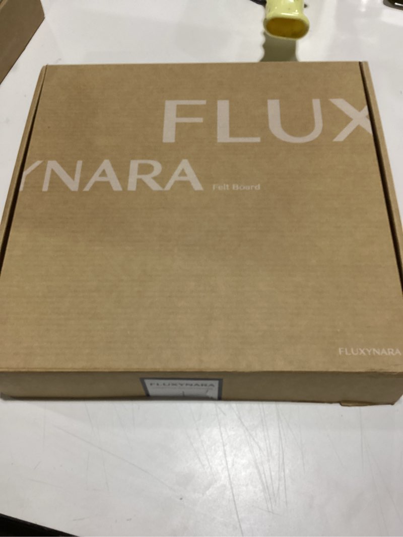 Condition photo showing New/Like New for Fluxynara Large Felt Bulletin Board 36" x 24"Cork Board Alternative-6 Pack with 40 Safe Removable Adhesive Tabs, Cork Boards for Walls Cork Board for Home Office Classroom Pin Board-Kelly Green Kelly Green 4-Compartment 6-Pack