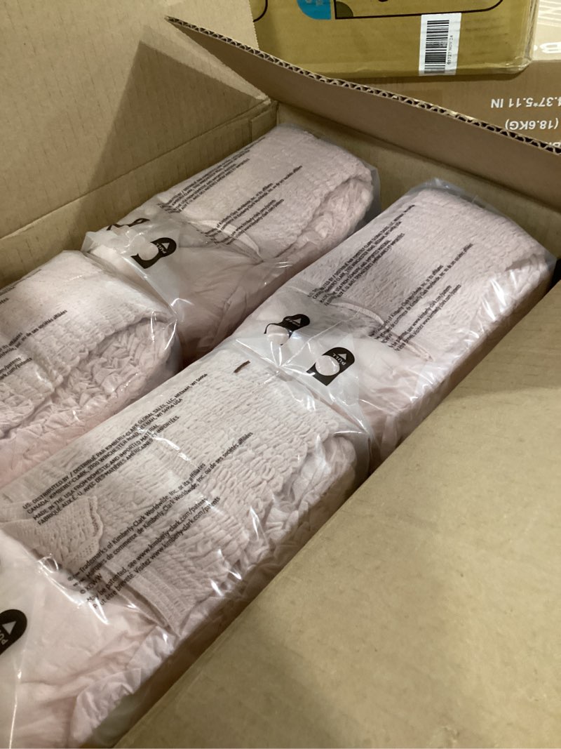 Condition photo showing New/Like New for Depend Night Defense Adult Diapers, Incontinence & Postpartum Bladder Leak Underwear for Women, Disposable, Overnight, Extra-Large, Blush, 48 Count (4 Packs of 12), Packaging May Vary X-Large 48