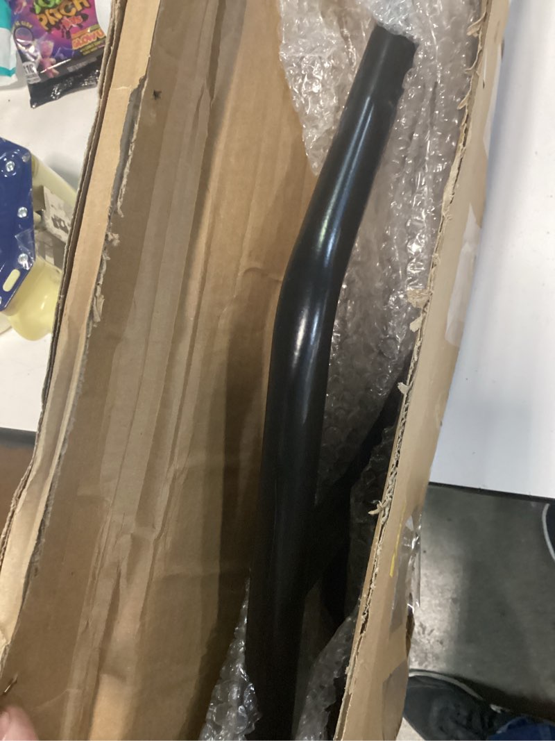 Condition photo showing Good Condition for 1pcs hand rails for outdoor steps, indoor u-shaped wall mount stair handrail, metal iron outdoor grab bar black hand railings for the elderly, disabled, pregnant women 22.8"x18.5"?1pc?