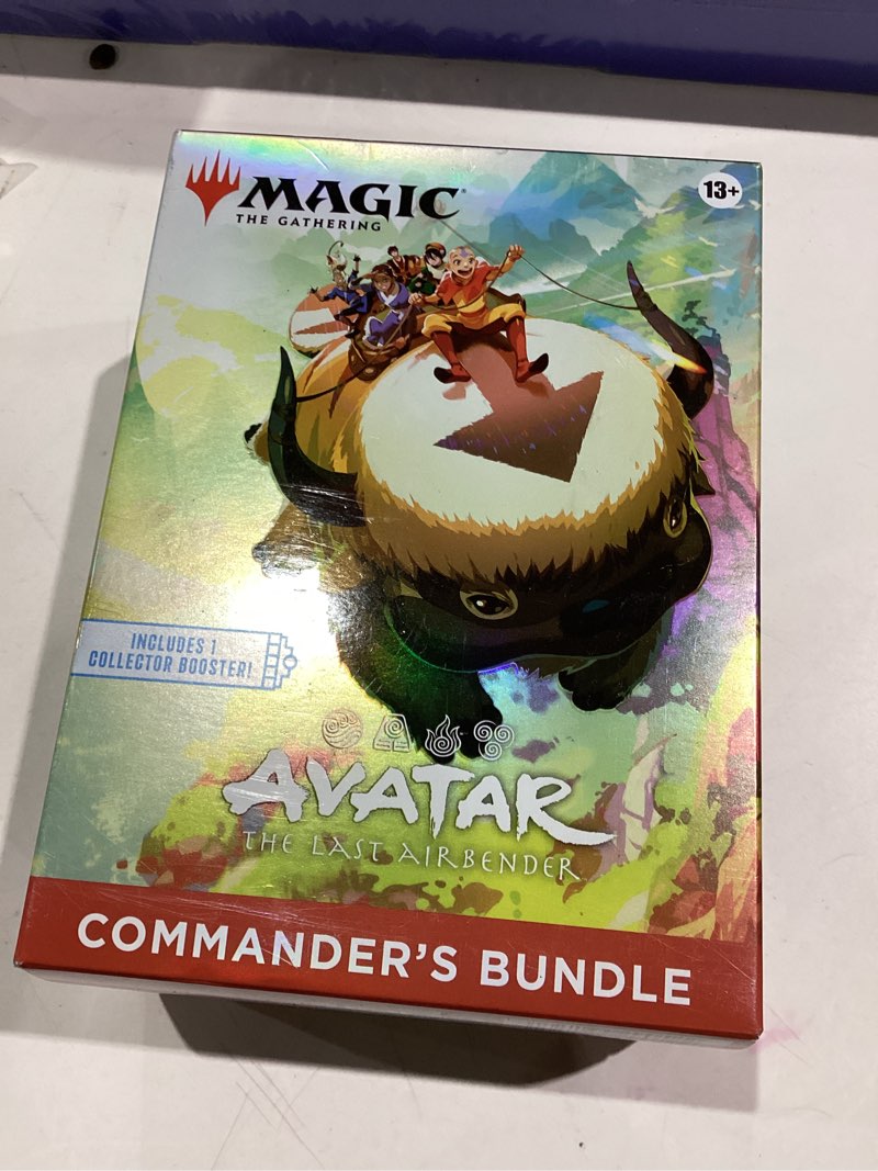 magic: the gathering | avatar: the last airbender commander’s bundle | includes 1 collector booster,