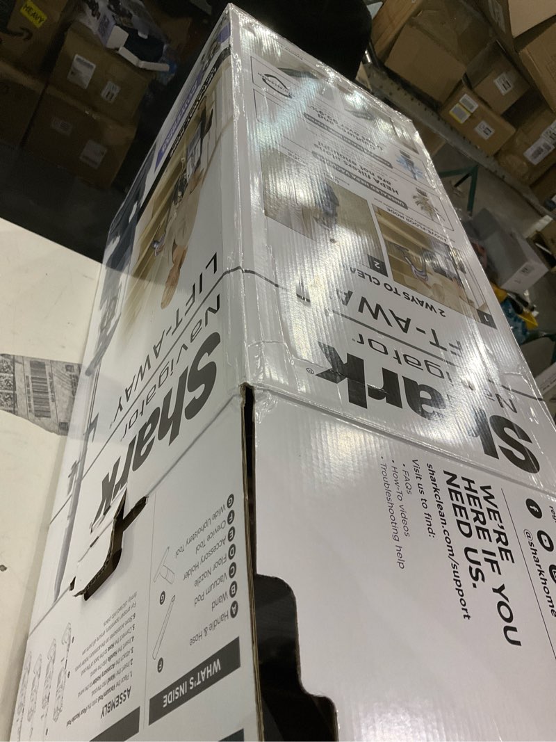 Condition photo showing Good Condition for Shark NV352 Navigator Lift Away Upright Vacuum, Hepa Filter, Anti-Allergen Technology, Swivel Steering, Ideal for Carpet, Stairs, & Bare Floors, with Wide Upholstery & Crevice Tools, Lavender Navigator (Lavender)