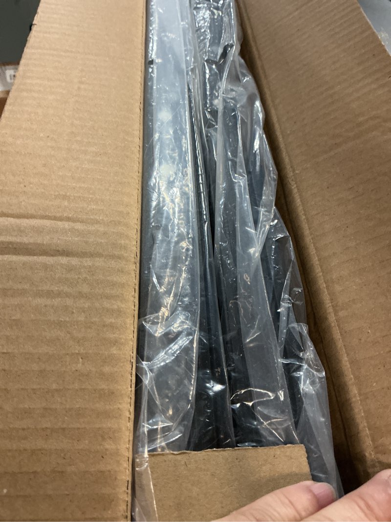 Condition photo showing Good Condition for garllen folding grill table, 2-height adjustable folding camping table with heat-resistant wider tabletop, portable aluminum outdoor tables for bbq, camping, picnic, 35" l x 21.65" w, black tabletop size: 35"l x 21.65"w black