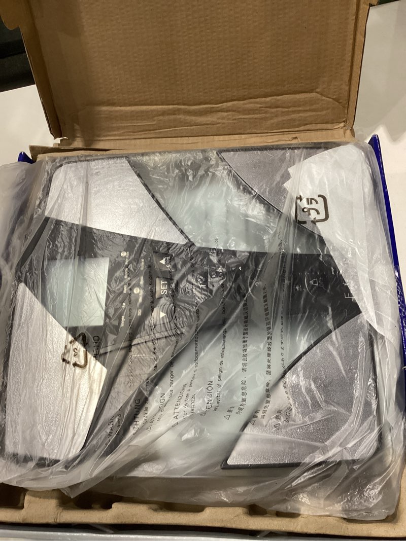 Condition photo showing As Is for TANITA BC-585F FitScan - Japan Technology Multi-Frequency Body Composition Monitor - Smart Digital InBody Scale with Fat, Muscle Mass, BMI, Caloric Intake, Metabolism, and Visceral Fat Tracker