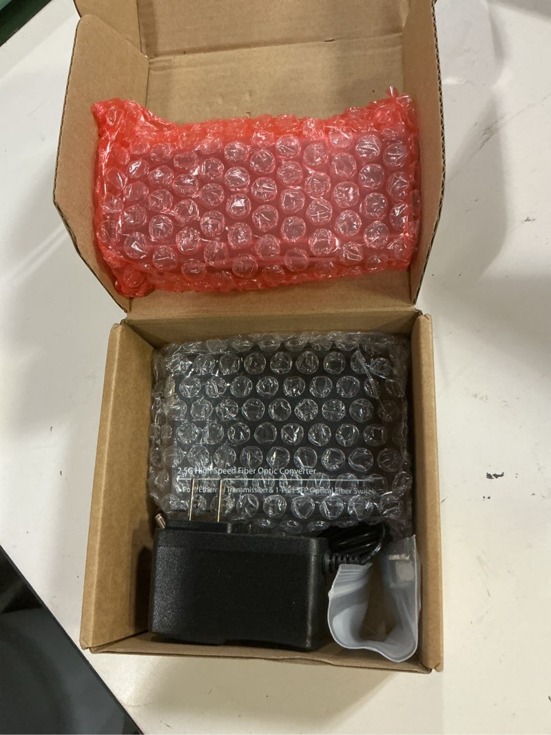 Condition photo showing Good Condition for iszo 1set 2.5g onu with 2.5g media converter, bridge mode,2.5g modem,gpon/epon/xpon stick onu, sc connector upc/apc, support mac/sn/loid modify,ddm pon module, 2.5g stick onu with media converter