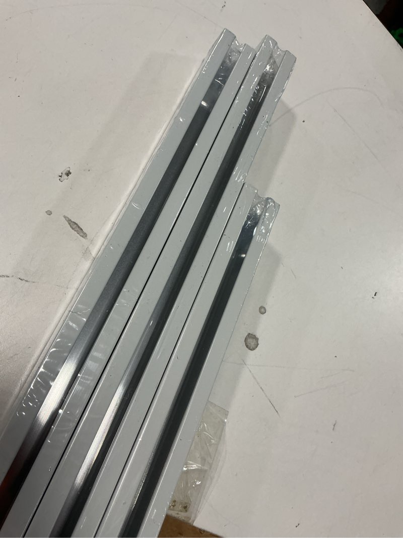 Condition photo showing Good Condition for jos & haz ceiling curtain track set – 3ft-9.8ft / 3 meter – premium heavy duty curtain track, ceiling mount and wall mount for room divider, living room, bedroom, office white 3 - 9.8 ft
