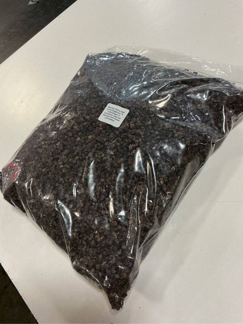 Condition photo showing New/Like New for bucky all natural buckwheat hulls, pillow refill, 2 lbs buckwheat hulls 2 lb. buckwheat hulls
