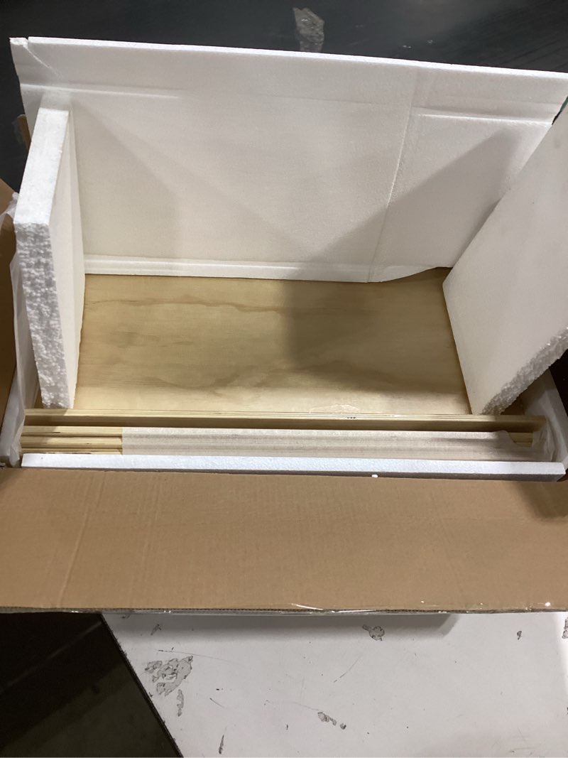 Condition photo showing Good Condition for Wire Shelf Covers for Closet & Pantry | Solid Wood Shelf Covers 8mm Thick | Tool-Free Removable 24x12 Inch | Rustic Design for Kitchen & Home (4 Pack) 4, 24 * 12