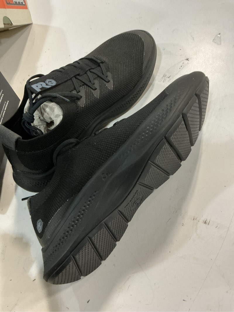 Condition photo showing New/Like New for (size :7.5)timberland pro womens solace soft toe 7.5 black/black v1
