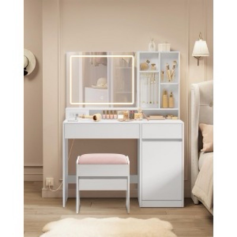 Vasagle RDT001W01 vanity table 