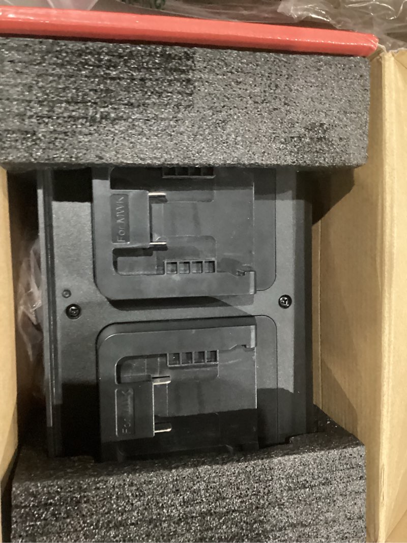 Condition photo showing Good Condition for 350W Power Station Compatible with Milwaukee: LIVOWALNY Portable Generator DC 18V to AC 110-120V Power Inverter Battery Adapter Phone Charger 2 USB-A & 2 Type-C & 2 AC Outlet & 7 Colors RGB Light 1PC 350W Compatible With Milwaukee 18V Battery