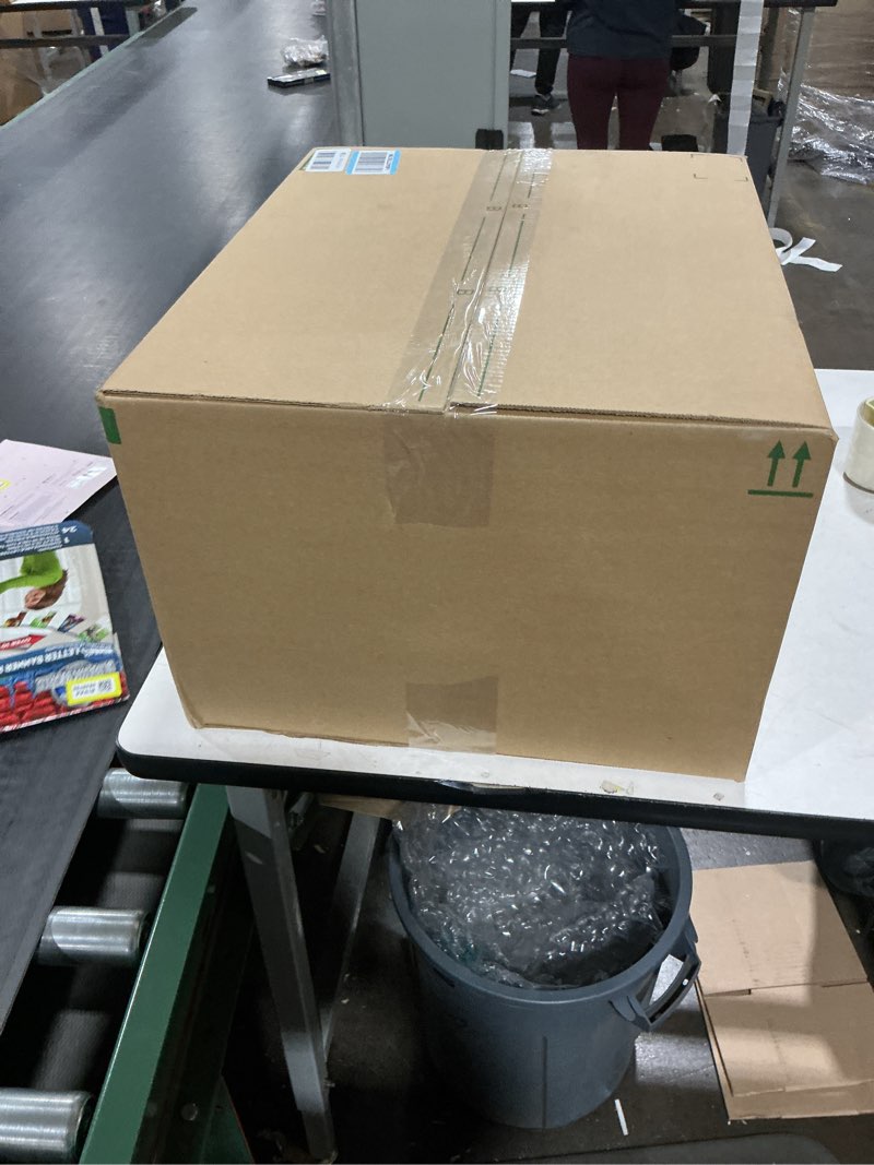 Condition photo showing As Is for ULTCOVER 600D Tough Canvas Heavy Duty Rectangular Patio Table and Chair Cover - Waterproof Outdoor General Purpose Furniture Covers 88Lx62Wx28H inch, Black Rectangular 88"(L)x62"(W) Black