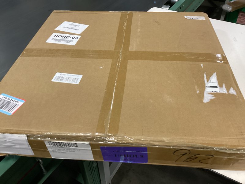 Condition photo showing New/Like New for btdvr 8 pack large acoustic wall panels,94.48"x47.24" self-adhesive soundproof wall panels-total size (single size 23.62"x23.62") decorative wood grain printing sound panels,for studio,office,home 96x48 inch(8 pack-24x24 inch) log color