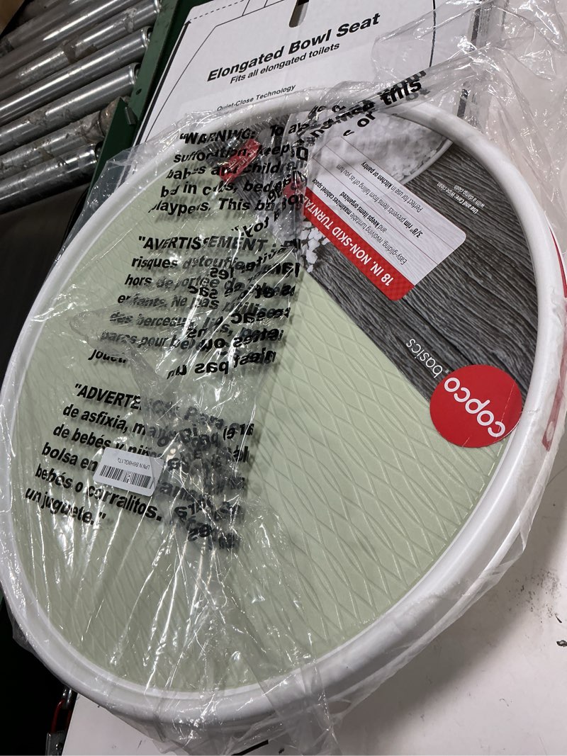 Condition photo showing Good Condition for copco basics non-skid lazy susan for under sink and cabinet storage, 18 inch, crystalline