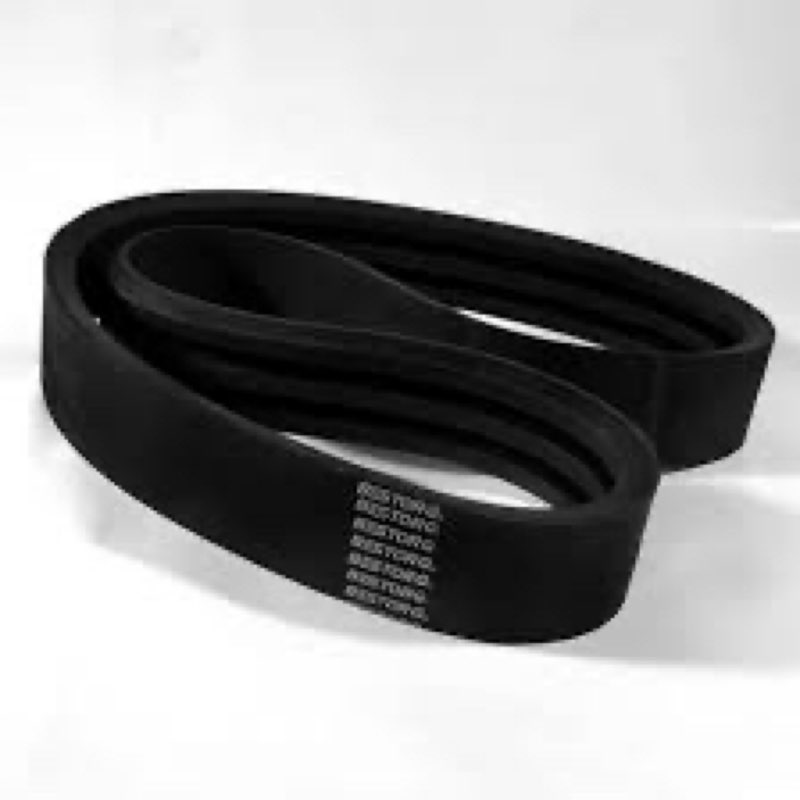 BESTORQ 4/B85 Rubber V-Belt, Banded Black, 88" Length x 2.91" Width x 0.55" Height 88 inch OC 4 Bands (2.91 in)