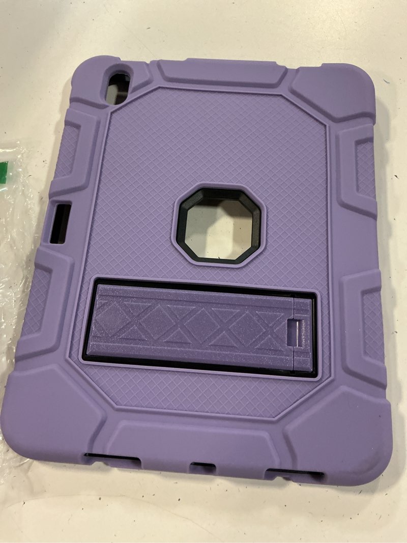 Condition photo showing Good Condition for azzsy case for ipad (a16) 11th generation 11 inch 2025 / ipad 10th generation 10.9 inch 2022, [built-in pencil holder] heavy duty shockproof rugged protective case, light purple