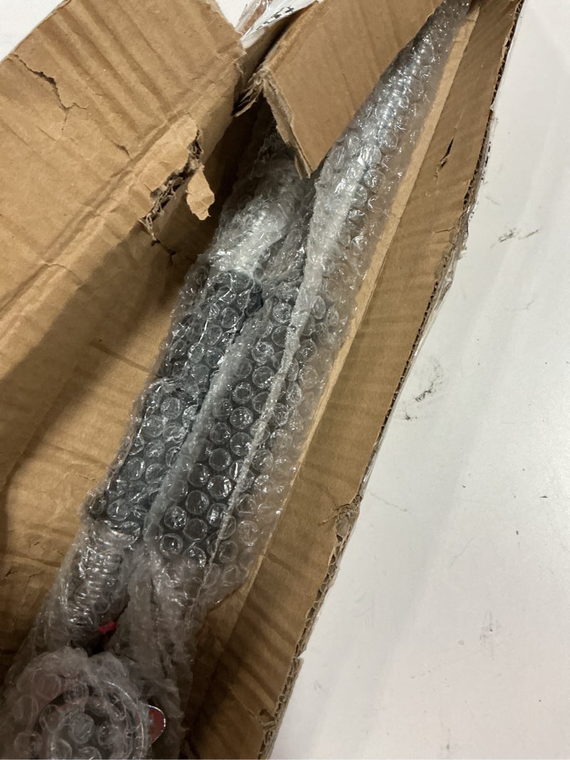 Condition photo showing Good Condition for similar yes4all pair of threaded dumbbell handles 14/16/18/24 inch, chrome/rubber grip, fit 1” plates, weight bar connector rubber 14 inch