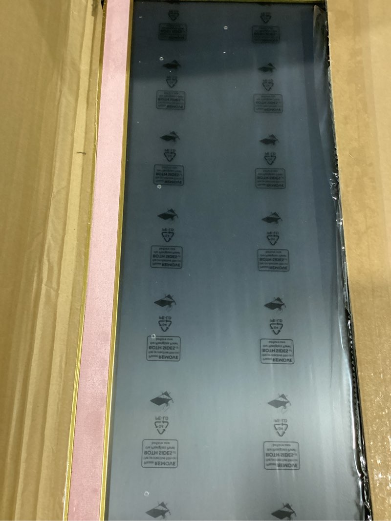 Condition photo showing Good Condition for suede 16x24 frame - single frame, christmas elegant pink 16 x 24 poster frame, 16x24 picture frame for artwork puzzles photos and movie posters pink 16" x 24"