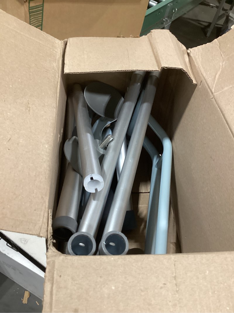 Condition photo showing Good Condition for Toilet Safety Rails, Adjustable Toilet Frame for Elderly, Seniors, Handicap & Disabled, Foldable Handicap Toilet Handles Fit Any Toilets (300 LB) Gray