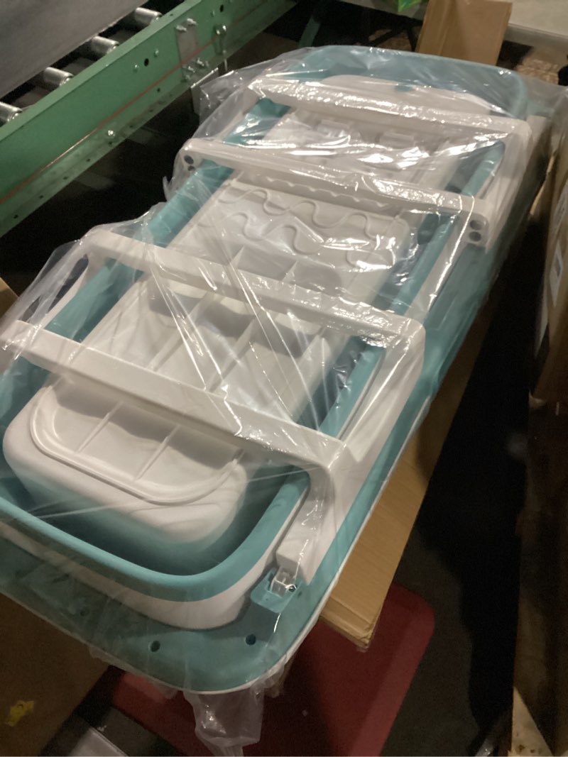 Condition photo showing New/Like New for Foldable Bathtub Portable Soaking Bath Tub for adult,Ideal for Hot Bath Ice Bath with Reached Out Hands 53 inch 53" with lid