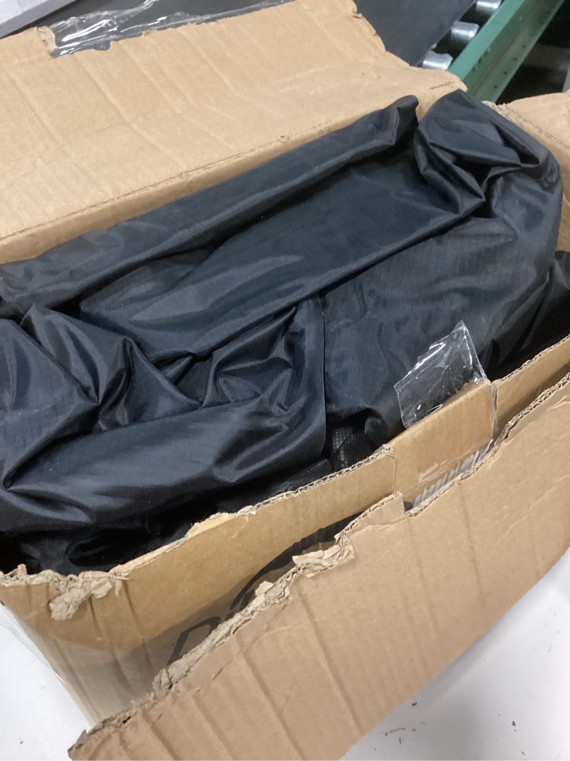 Condition photo showing As Is for suv air mattress double-sided flocking car mattresses for car bed, travel camping sleeping bed with air pump 2 pillows black suv air mattress