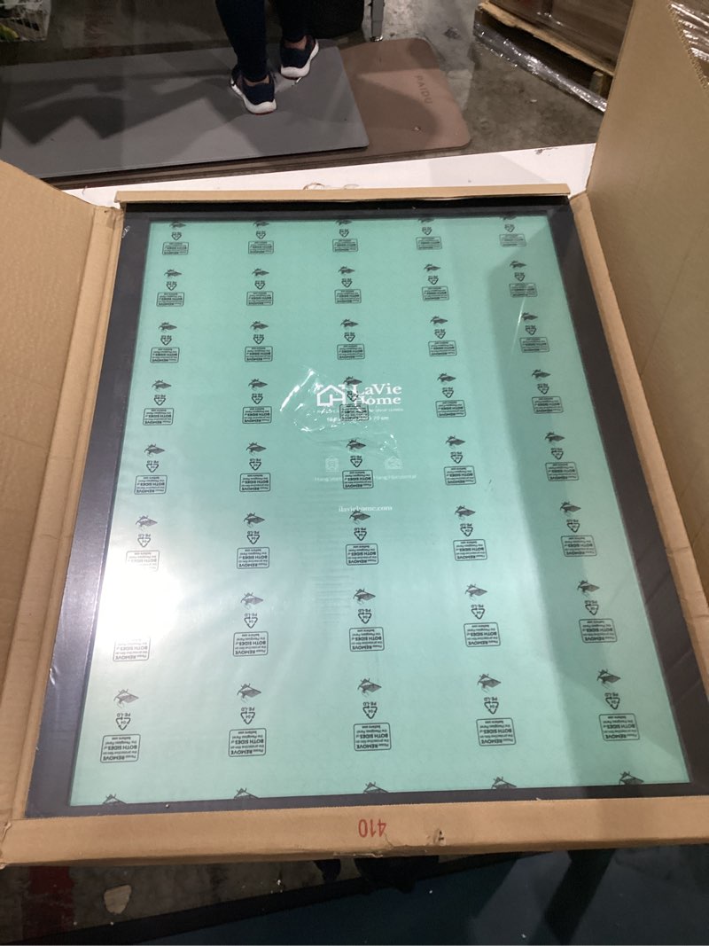 Condition photo showing Good Condition for lavie home picture frame black, puzzles frame for wall decoration, classic black minimalist style suitable for decorating houses, offices, hotels, puzzles posters photos or artwork?1 pack? 