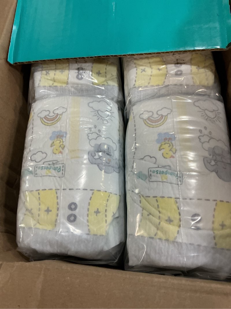 Condition photo showing New/Like New for pampers swaddlers sensitive disposable diapers - size 0 - 84ct