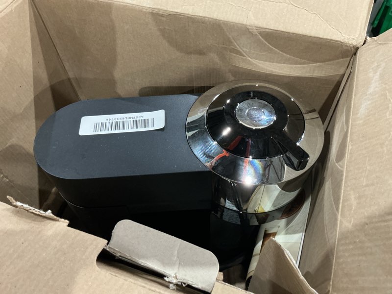 Condition photo showing As Is for nespresso vertuo up coffee and espresso maker by delonghi, white