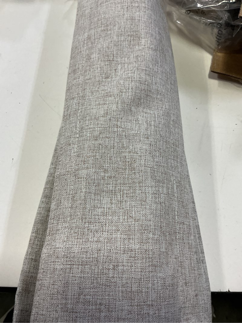 Condition photo showing Good Condition for LazBlinds No Drill Roman Shades for Windows, Cordless Blackout Window Shades with UV Protection, Polyester Fabric for Bedroom & Living Room, 20" W x 64" H, Beige Blackout - Faux Linen - Beige 20"W x 64"H