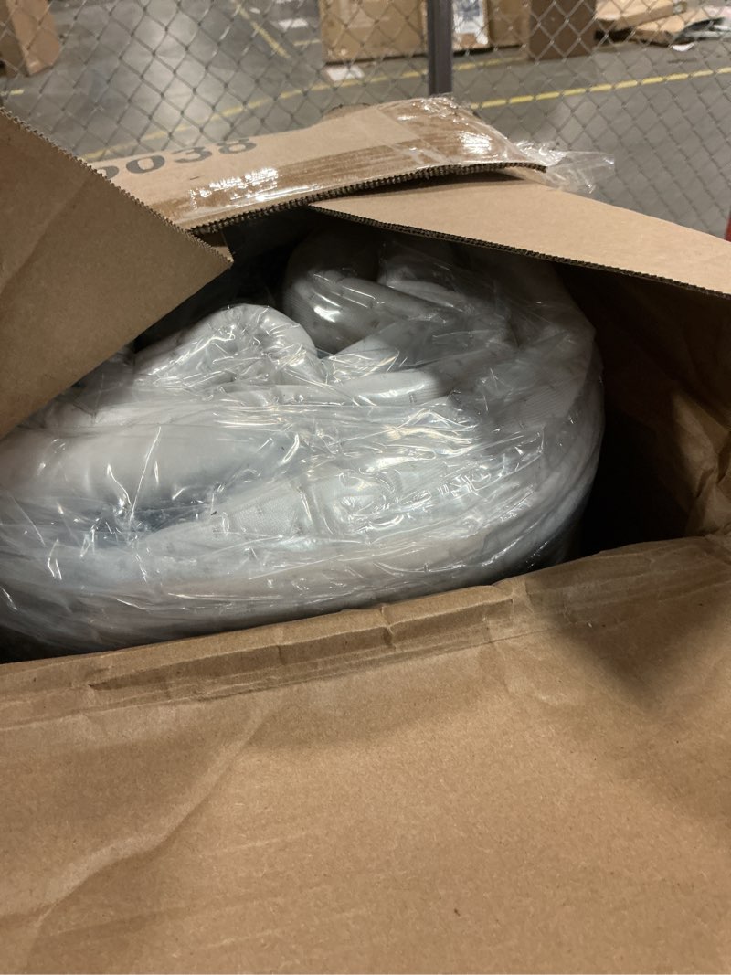 Condition photo showing New/Like New for Vesgantti XL Twin Mattress 12 Inch, Fiberglass-Free | Cool Sleep Hybrid Mattress in a Box - Memory Foam & Pocket Springs, Ergonomic Design, Pressure Relief, Medium Firm Feel, 39"*80"*12" Black and White Twin XL 12 inch