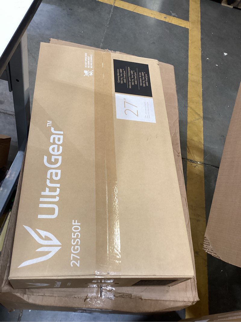 lg ultragear™ 27gs50f-b 27 inch ultragear™ gaming monitor | fhd (1920 x 1080) display / 1ms mbr / 18