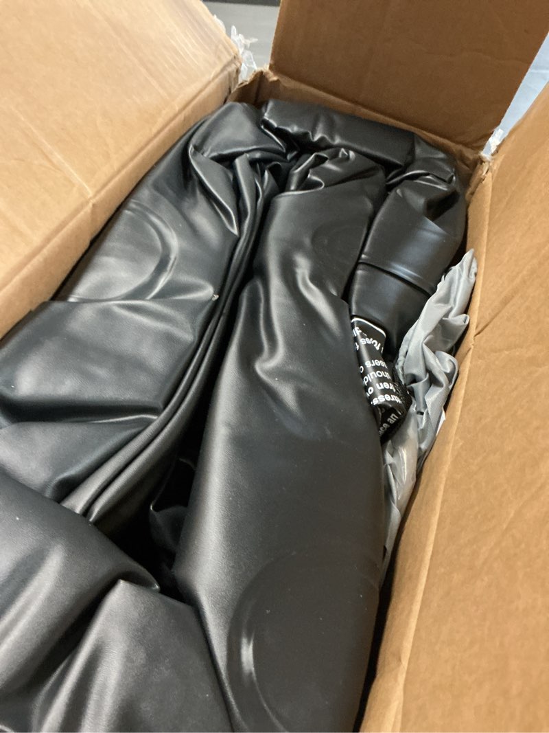 Condition photo showing As Is for ohgeni air mattress queen with built in pump, inflatable mattress blow up mattress 18 raised comfort,upgraded surface portable bed, air bed for home, guest, camping, colchone inflable, 650 lbs queen 18''(standard height)