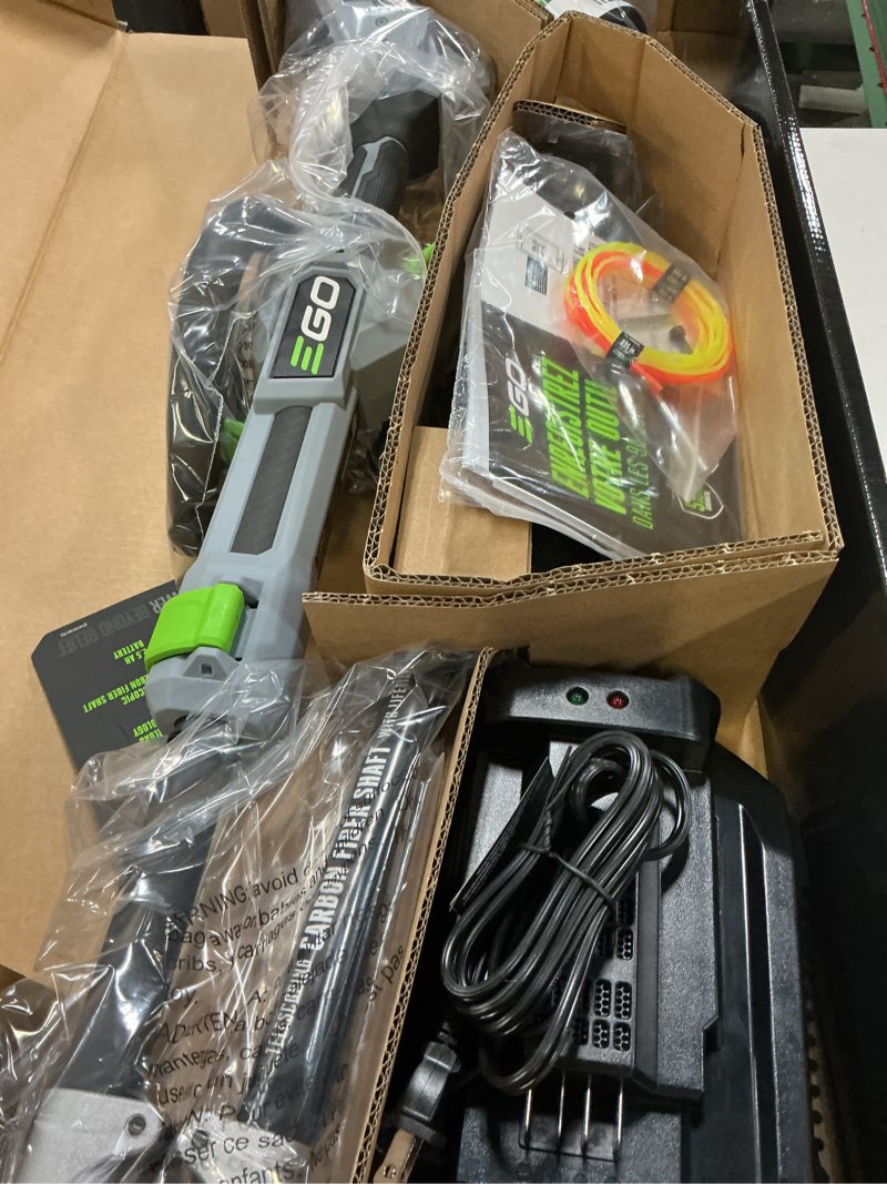 Condition photo showing Good Condition for ego battery string trimmer kit (battery & charger)