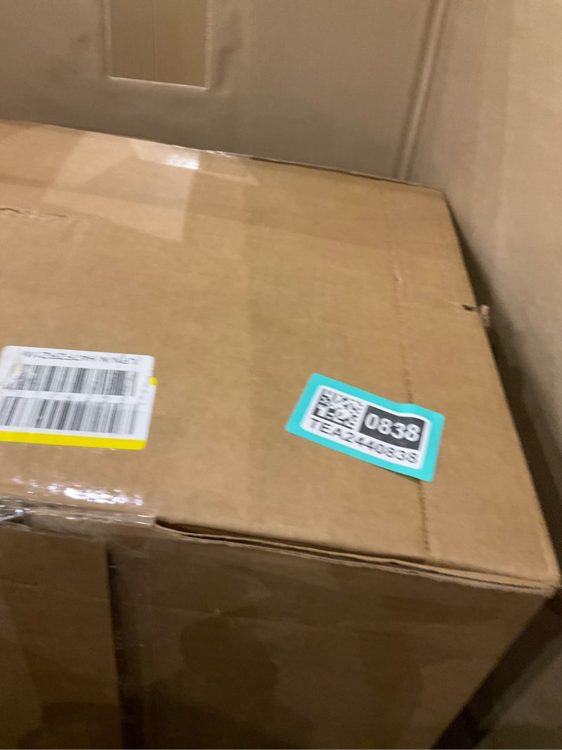 Condition photo showing New/Like New for 15FT Large Patio Umbrella with Base Included, Outdoor Deck Standing Umbrella with Crank Handle, Double-Side Rectangular Pool Umbrella for Outside, Market, Patio, Navy Blue With Base-No LED 15FT-Navy