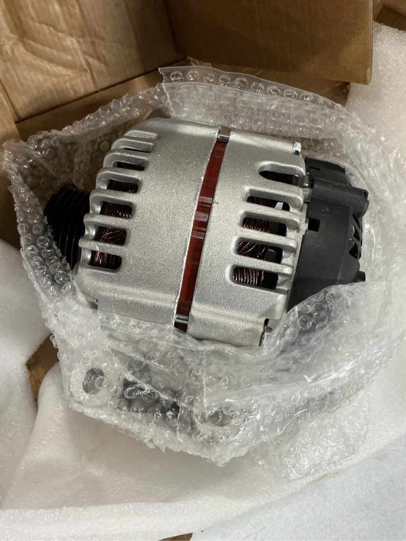 Condition photo showing As Is for scitoo alternator fits for chevy for chevrolet for cavalier for pontiac sunfire 2.2l 2.2 2002-2005 for saturn ion vue 2002-2007 for chevy classic, for malibu 04 05-12v 105a cw 5-groove 13944 13944 alternator 105a