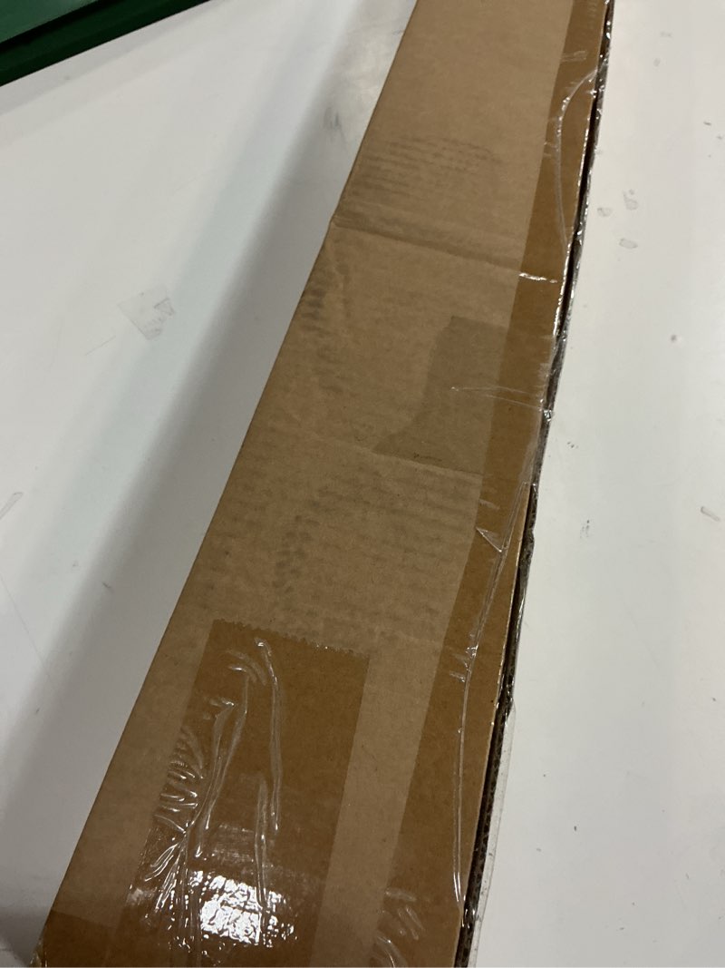 Condition photo showing As Is for lazblinds no tools no drill 1" vinyl mini blinds, cordless blinds for windows, light filtering horizontal window blinds & shades, 26" w x 48" h, white cordless-white 26" w x 48" h