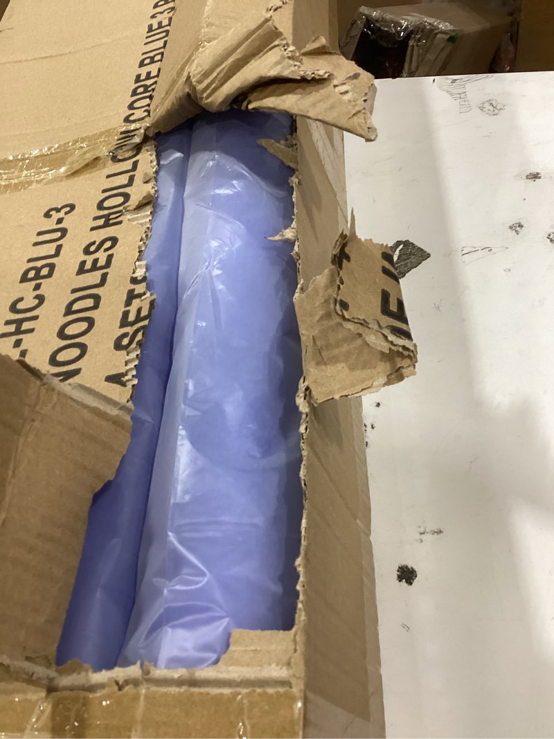 Condition photo showing Good Condition for chochkees pool noodles 52" x 2.5" inch swimming hollow core foam tube, floating thick noodles for floating, pool accessories blue 12-pack