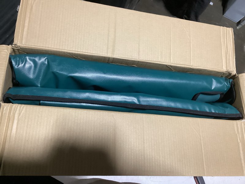 Condition photo showing Good Condition for Indestructible Heated Cat House for Outside Winter, 100% Waterproof, Safe Escape Door, Insulated Outdoor Cat Shelter with Heater for Feral Barn Cat Kitty (Forest Green, 27"x17"x18") Forest Green 27"x17"x18"