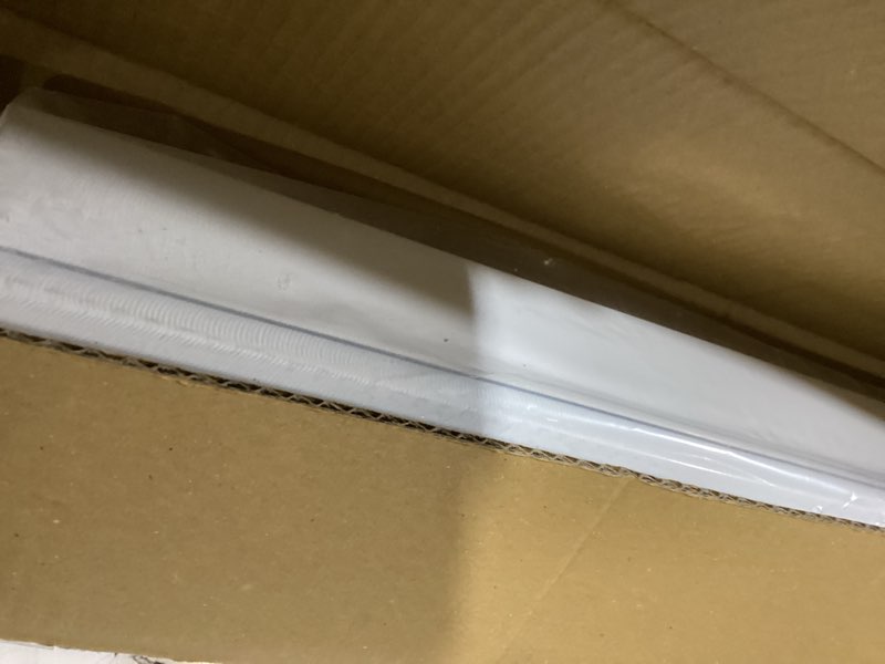 Condition photo showing As Is for blindsavenue cellular honeycomb cordless polyester shade, 9/16" single cell, light filtering, white, size: 27.5" w x 48" h white 27.5"w x 48"h