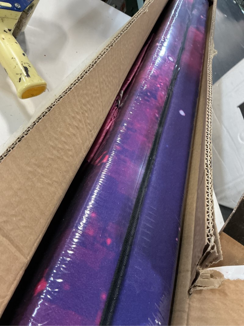 Condition photo showing New/Like New for fc funcheer 8ft folding balance beam -gymnastics floor beam -gymnastics equipment for kids,wood core- anti-slip bottom and carrying bag for home magic star-purple