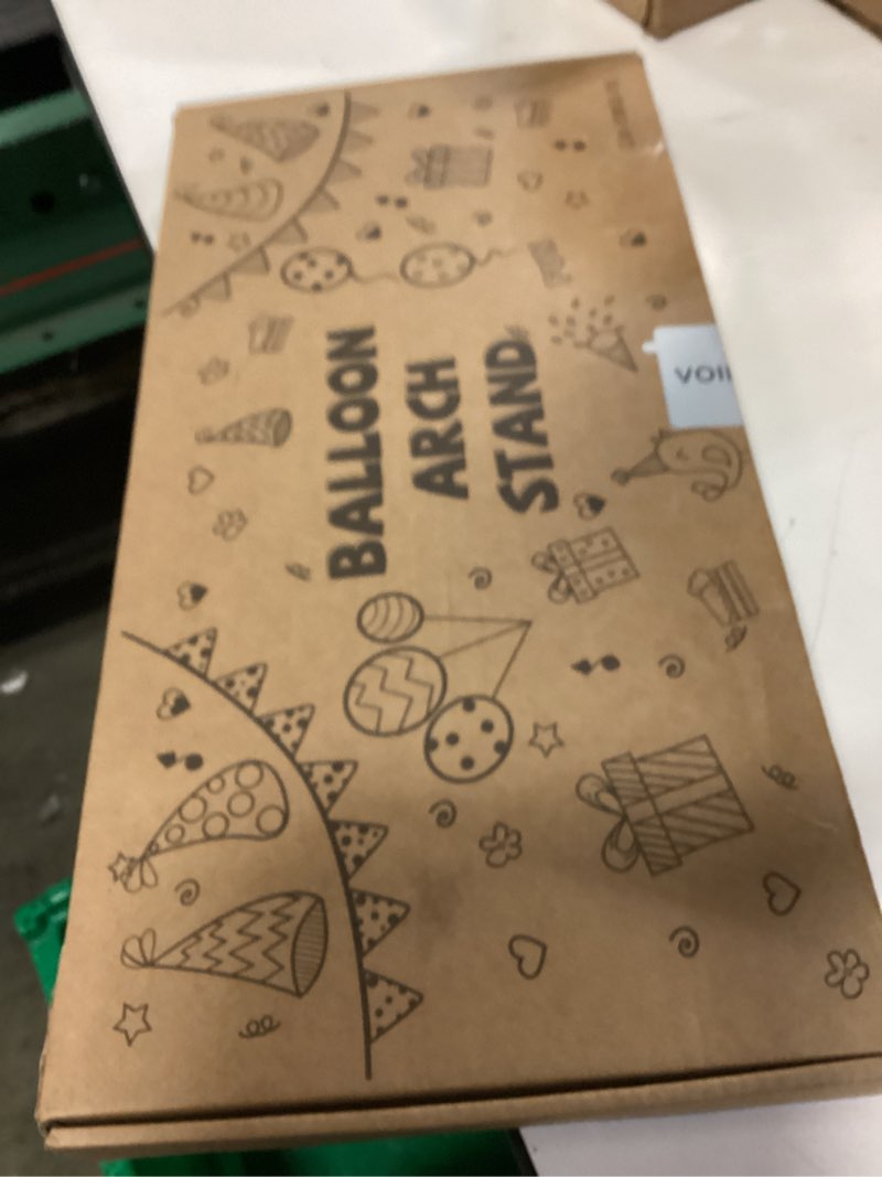 Condition photo showing New/Like New for YALLOVE 21ft Balloon Arch Stand Kit, Free Combination in Width and Height (e.g. 10ft x 7.5ft), Convenient to Assemble and Disassemble, Not Include Balloons