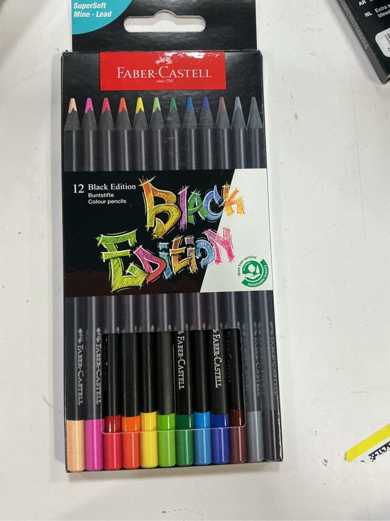 Condition photo showing New/Like New for Faber-Castell Goldfaber Aqua Dual Tip Watercolor Markers - 12 Watercolor Brush Pens, Watercolor Markers for Adults, Real Brush Nib and Fineliner Tip Art Markers
